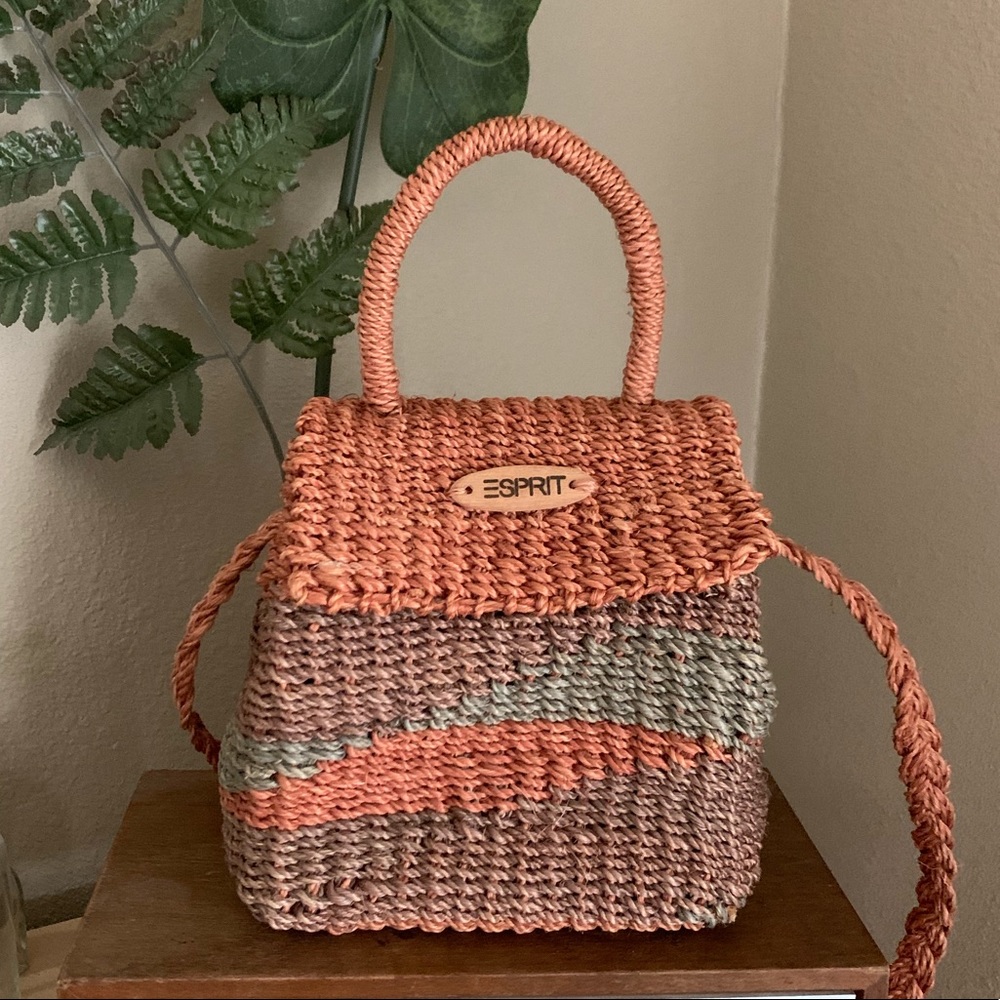Esprit woven purse